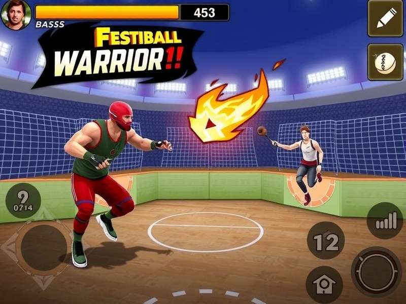 Festival Handball Warrior Gameplay Screenshot